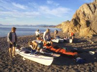 Loading the boats