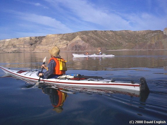 Paddling with Neil