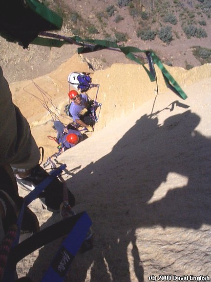 Looking Down the West Face