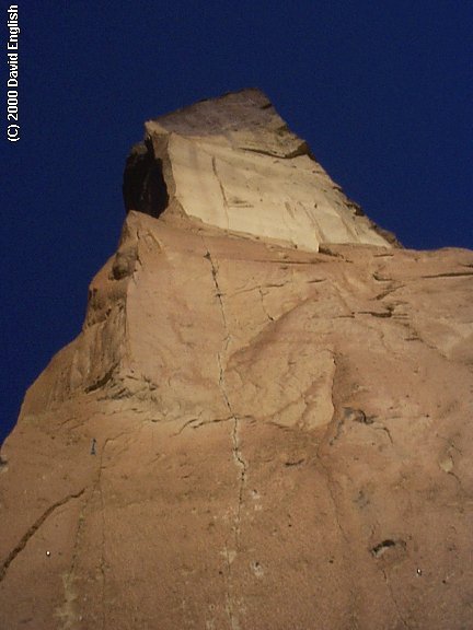 Looking Up the West Face